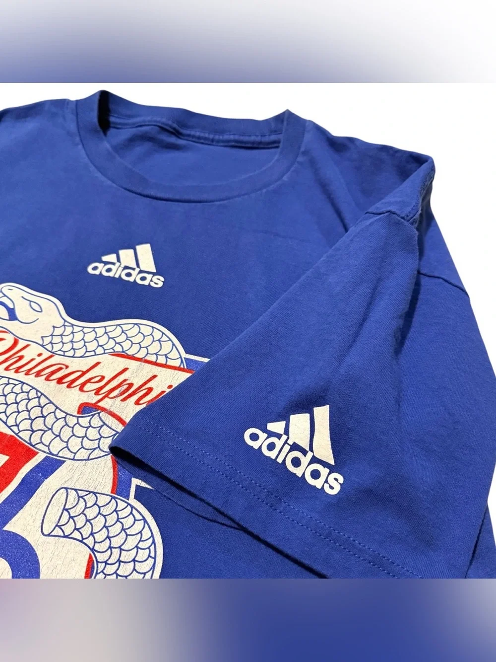 Adidas NBA 2022 Philadelphia 76ers Phila Unite Playoff Tee